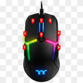 Thermaltake Level 20 Mouse, HD Png Download - gaming mouse png
