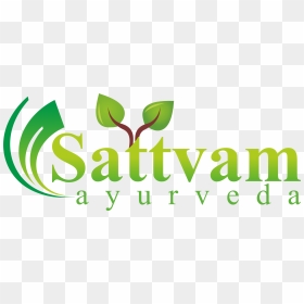 Sattvam Ayurveda - Graphic Design, HD Png Download - dasara leaves png