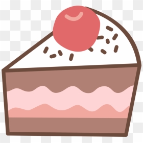 Food,chocolate,chocolate Cake - Clip Art Ice Cream Cake, HD Png Download - chocolate birthday cake png