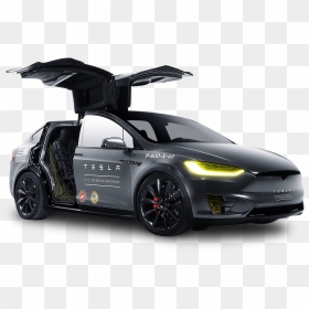 Black Tesla Model X, HD Png Download - scorpio car png
