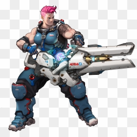 Hd Overwatch Characters Zarya , Free Unlimited Download - Zarya Overwatch, HD Png Download - overwatch characters png