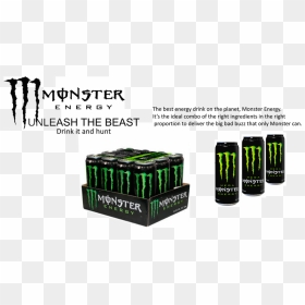 Monster Zero Ultra Energy Drink - Monster Energy, HD Png Download - monster can png