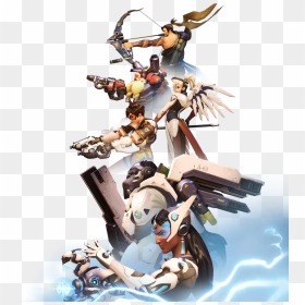 All Overwatch Characters Transparent , Png Download - Png Overwatch Characters, Png Download - overwatch characters png