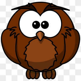 Clipart Wise Cartoon Owl Who Has Sat Under A Mango - Clip Art Owl, HD Png Download - mango leaf png