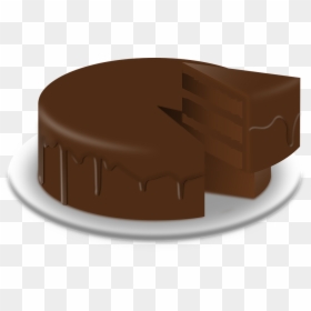 Chocolate Cake Clip Art, HD Png Download - chocolate vector png