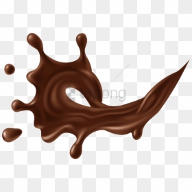 Chocolate Milk Splash Png, Transparent Png - chocolate vector png