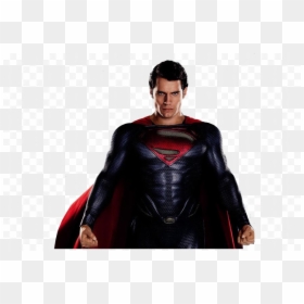 Superman Man Of Steel Png, Transparent Png - henry cavill png