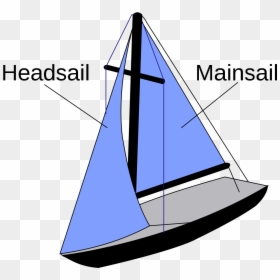 Sloop Rigged Sailboat, HD Png Download - old ship png