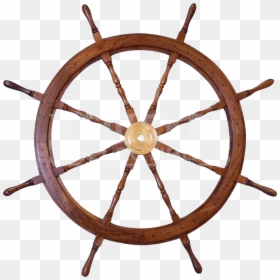 Pirate Ship Wheel Png, Transparent Png - old ship png
