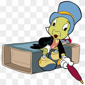 Jiminy Cricket In A Matchbox, HD Png Download - jiminy cricket png