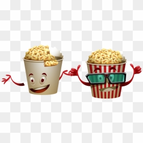 Balde De Pipoca Vetor, HD Png Download - popcorn bucket png