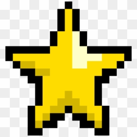 Pixel Art Mario Star, HD Png Download - pixel star png