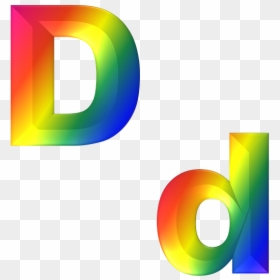 D 3d Logo Png, Transparent Png - alphabet letter png