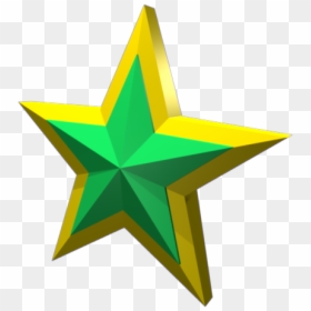 Objects That Shape Is Star, HD Png Download - 3d star png
