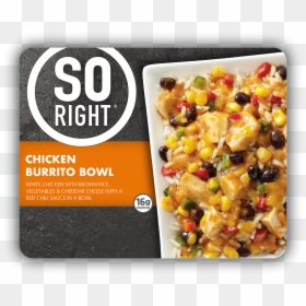 So Right Frozen Meals, HD Png Download - bowl of chili png