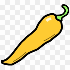 Yellow Chili Pepper Clipart, HD Png Download - bowl of chili png