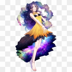 Fan Art Sailor Moon Luna Human, HD Png Download - sailor moon luna png