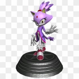 Figurine, HD Png Download - blaze the cat png