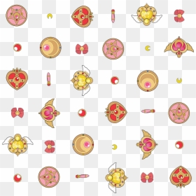 Sailor Moon Pattern, HD Png Download - sailor moon luna png