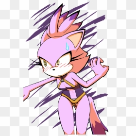 Blaze The Cat Bikini, HD Png Download - blaze the cat png