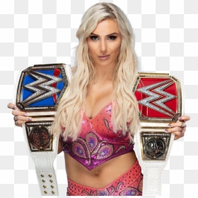 Charlotte Flair Champion, HD Png Download - wwe charlotte png
