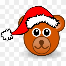 Christmas Clipart Pig, HD Png Download - santa head png