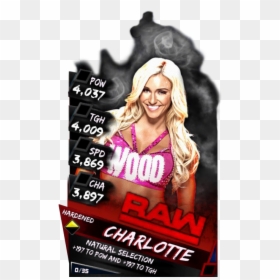 Wwe Supercard Womens, HD Png Download - wwe charlotte png