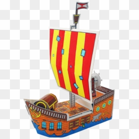 Longship, HD Png Download - pirate boat png