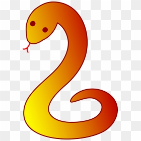 Orange Snake Clipart, HD Png Download - snake emoji png