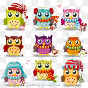 Transparent Background Cute Owl Clipart, HD Png Download - santa head png