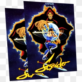 Strider Arcade Game Poster, HD Png Download - strider hiryu png