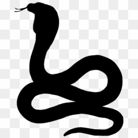 Snake Silhouette Png, Transparent Png - snake emoji png