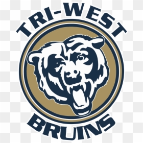 Tri West High School Logo, HD Png Download - bruins logo png