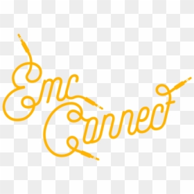 Calligraphy, HD Png Download - emc logo png