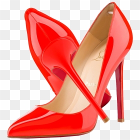 Zapato De Mujer Png, Transparent Png - christian louboutin logo png