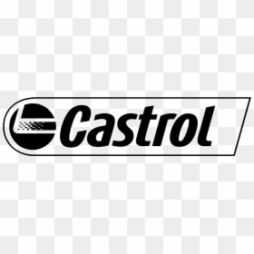 Castrol White Logo Png, Transparent Png - castrol logo png