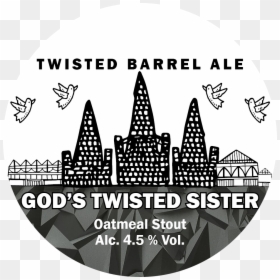 2018-godstwistedsister Keg - Beer, HD Png Download - twisted sister logo png