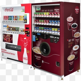 Nescafe Vending Machine Malaysia, HD Png Download - coca cola company logo png