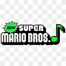 New Super Mario Bros, HD Png Download - super mario world logo png
