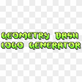 Geometry Dash, HD Png Download - geometry dash logo png