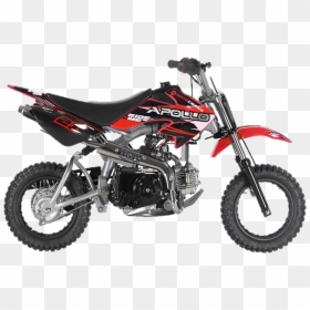 Apollo 70 Fully Automatic Mini Dirt Bike - Change Spark Plug On The Apollo 70cc Dirt Bike, HD Png Download - honda bike png