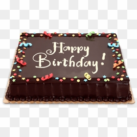 Buy Chocolate Dedication Cake Red Ribbon To Philippines - Chocolate Birthday Cake Png, Transparent Png - chocolate birthday cake png