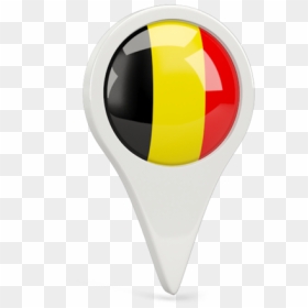 Round Pin Icon - Belgium Flag Pin Png, Transparent Png - pin icon png