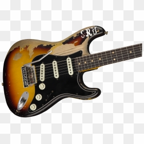 Fender Stratocaster Stevie Ray Vaughan, HD Png Download - gitar png