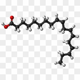 Linoleic Acid Structure 3d, HD Png Download - acid png