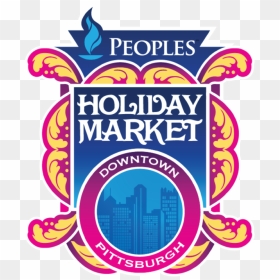 Holiday Logos-02 - Holiday Market Market Square Pittsburgh, HD Png Download - peoples png