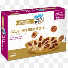 Kaju Anjeer Roll - Vadilal, HD Png Download - kaju png