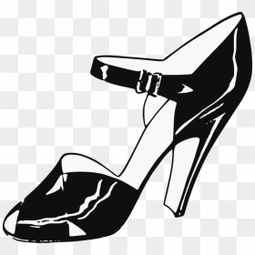 High-heeled Shoe Footwear Clip Art Women Stiletto Heel - Transparent Background Women Shoes Clipart, HD Png Download - ladies footwear png