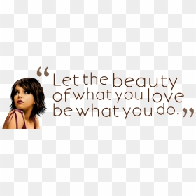 Beauty Quotes Free Png Image - Ink, Transparent Png - love you quotes png
