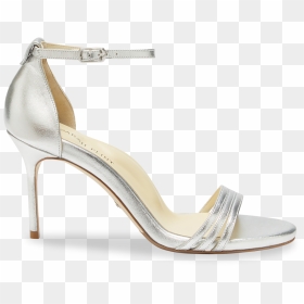 85mm Italian Made Round Toe Perfect Sandal In Silver - Basic Pump, HD Png Download - wedding barat images png